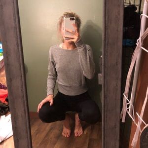 Open back sweater never worn